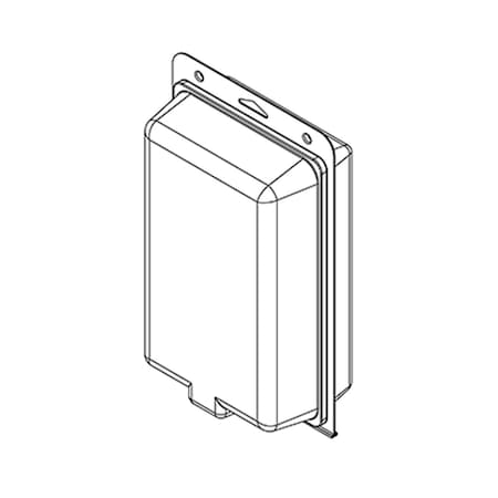 Visipak Thermoform-CLAMSHELL-#590-10.938-6.875-8.875-5.375-3.750-0.025-CLEAR, 200PK 590TF